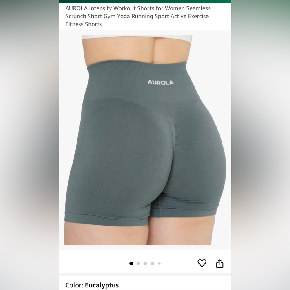 Aurola intensify shorts